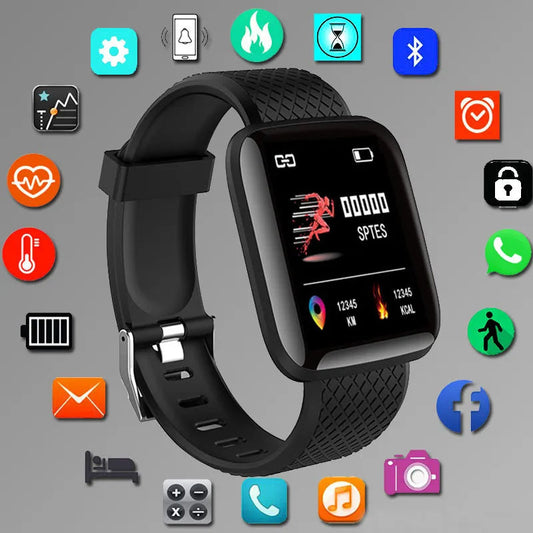 116 Plus Smartwatch: Fitness Tracker & Heart Rate Monitor